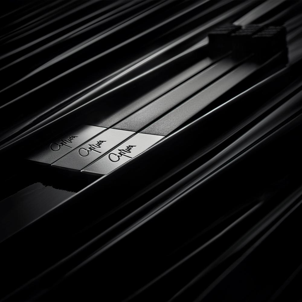 Image of Apriori SLIM Black Matt Toothbrush elegant package box display - Paris Gallery Qatar