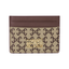 Cavalli Class - Cardholder, Dark Brown & Logo Print