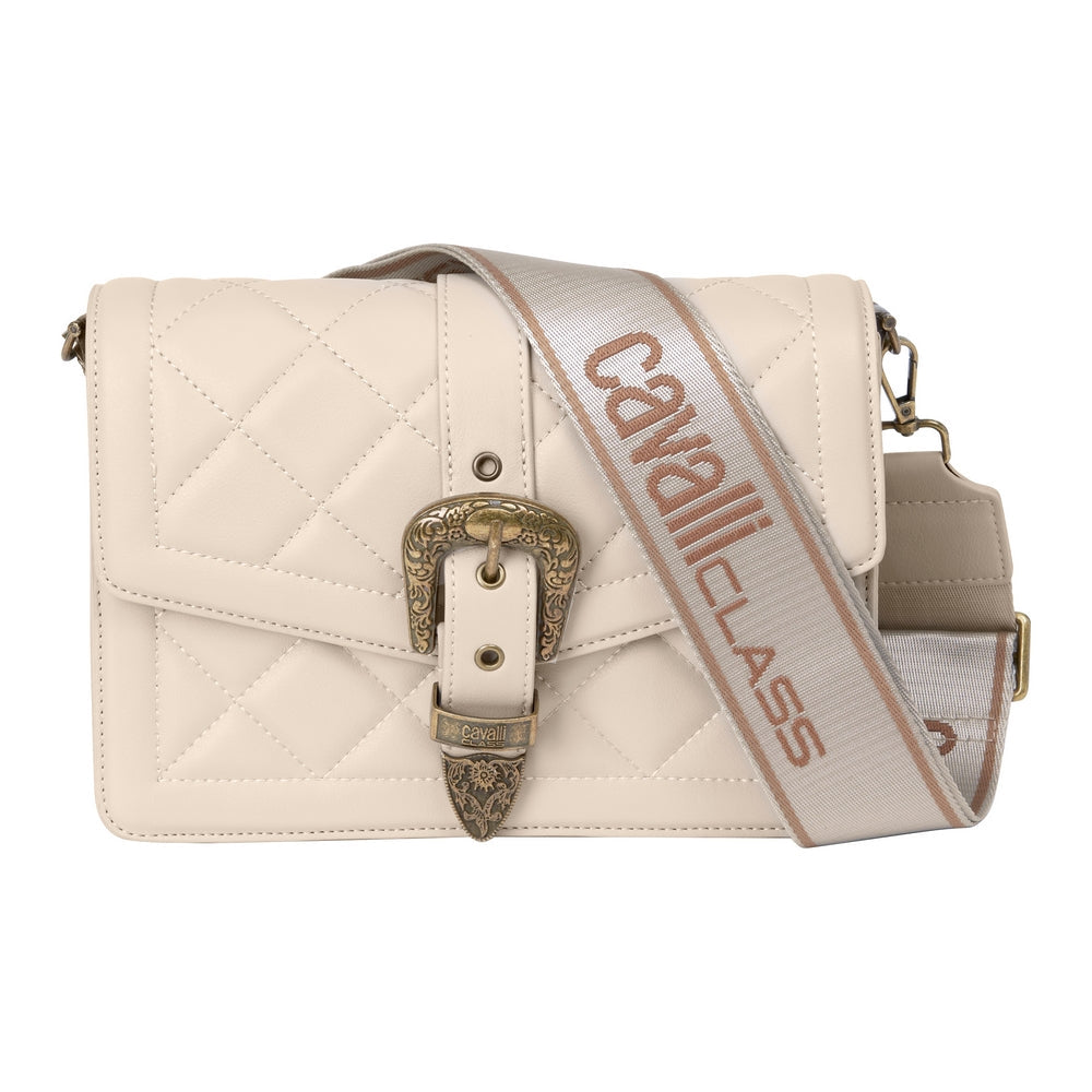 Cavalli Class Oglio Crossbody Bag Beige Pari Gallery Qatar