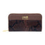 Cavalli Class - Women's Wallet, Brown & Snake Print