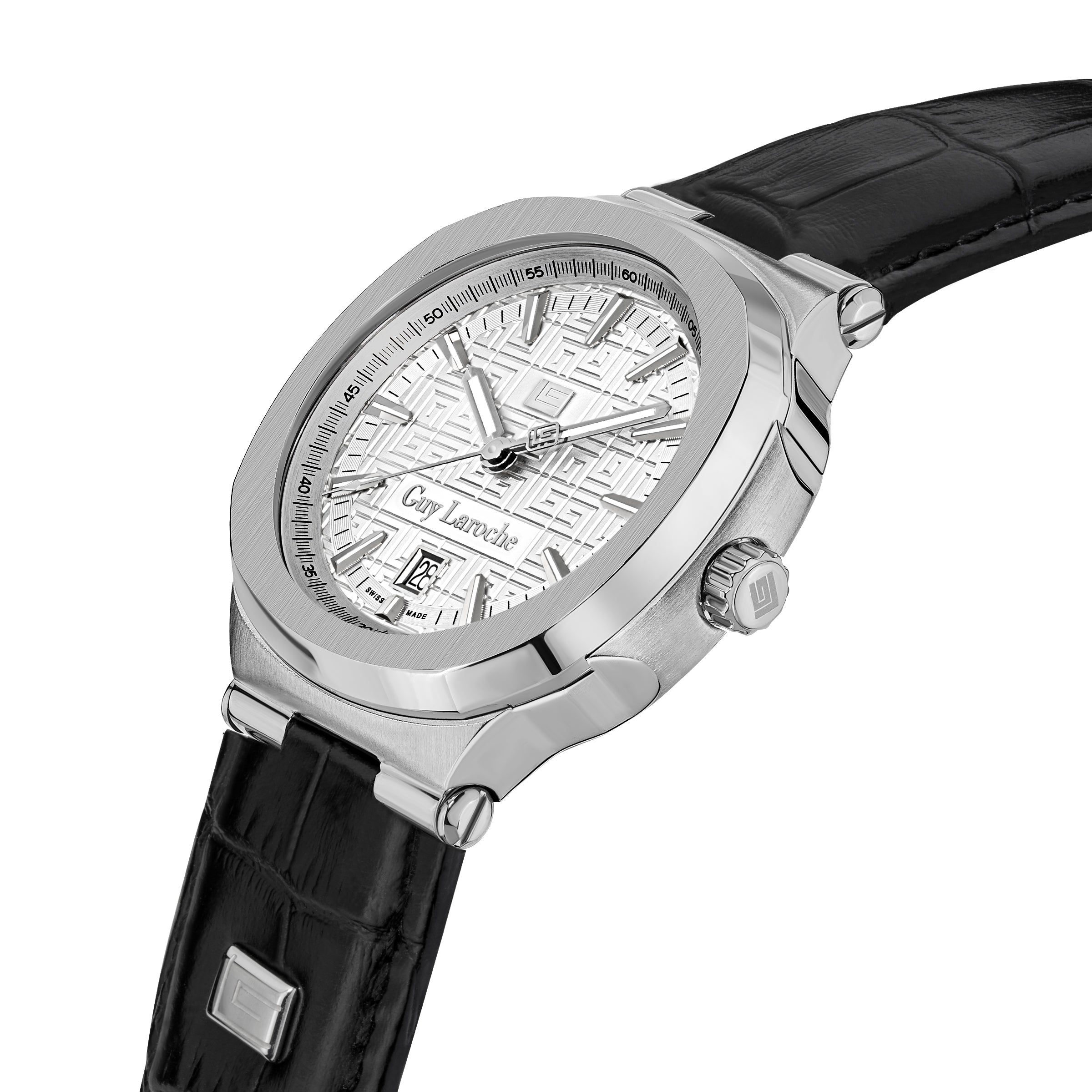 Guy Laroche Leather Watch