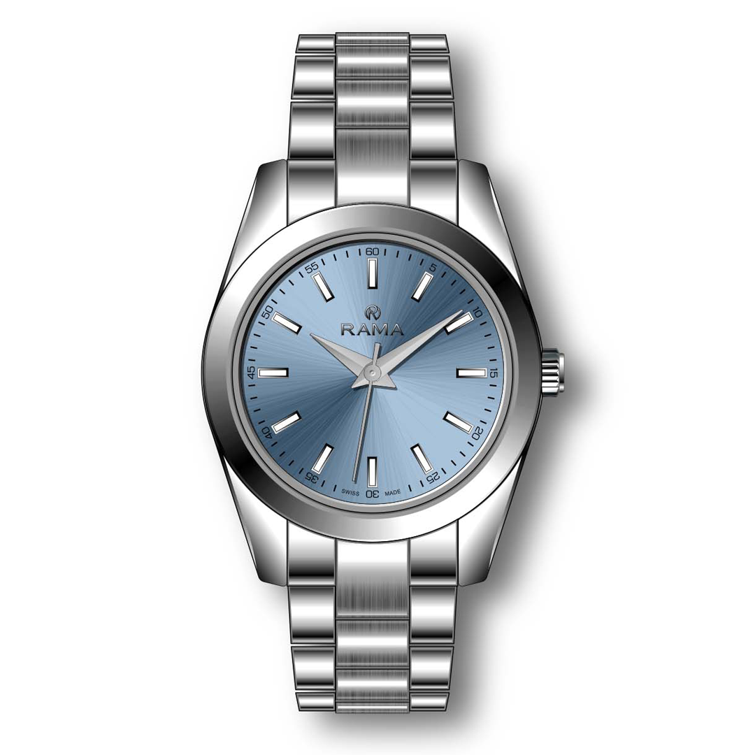 Rama Stainless Steel Quartz Ladies Watch