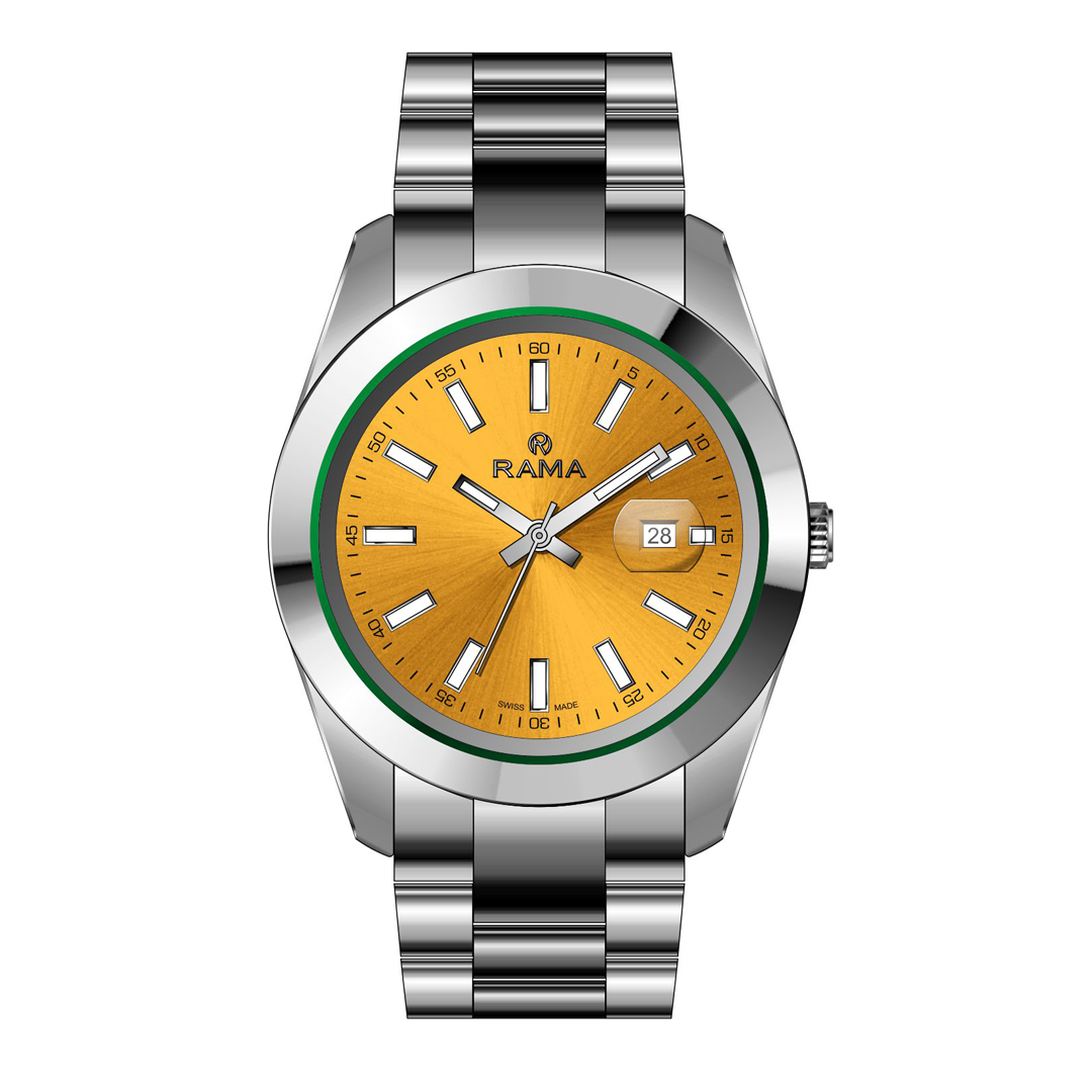 Rama Stainless Steel Quartz Men&