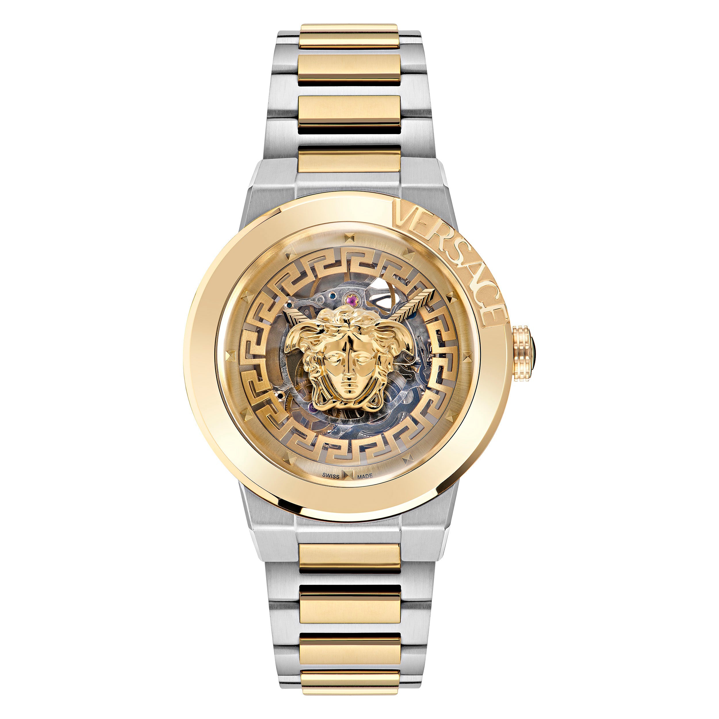 Versace Medusa Skeleton Ladies Watch