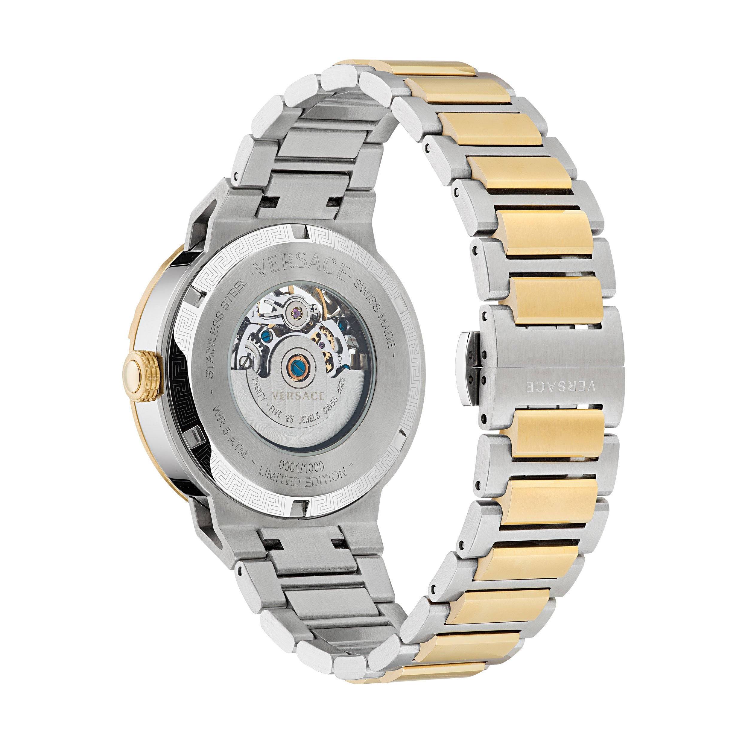 Versace Medusa Skeleton Ladies Watch