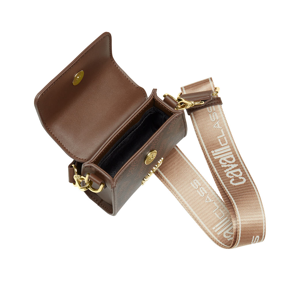 Cavalli Class - Amalfi Mini Handbag, Brown