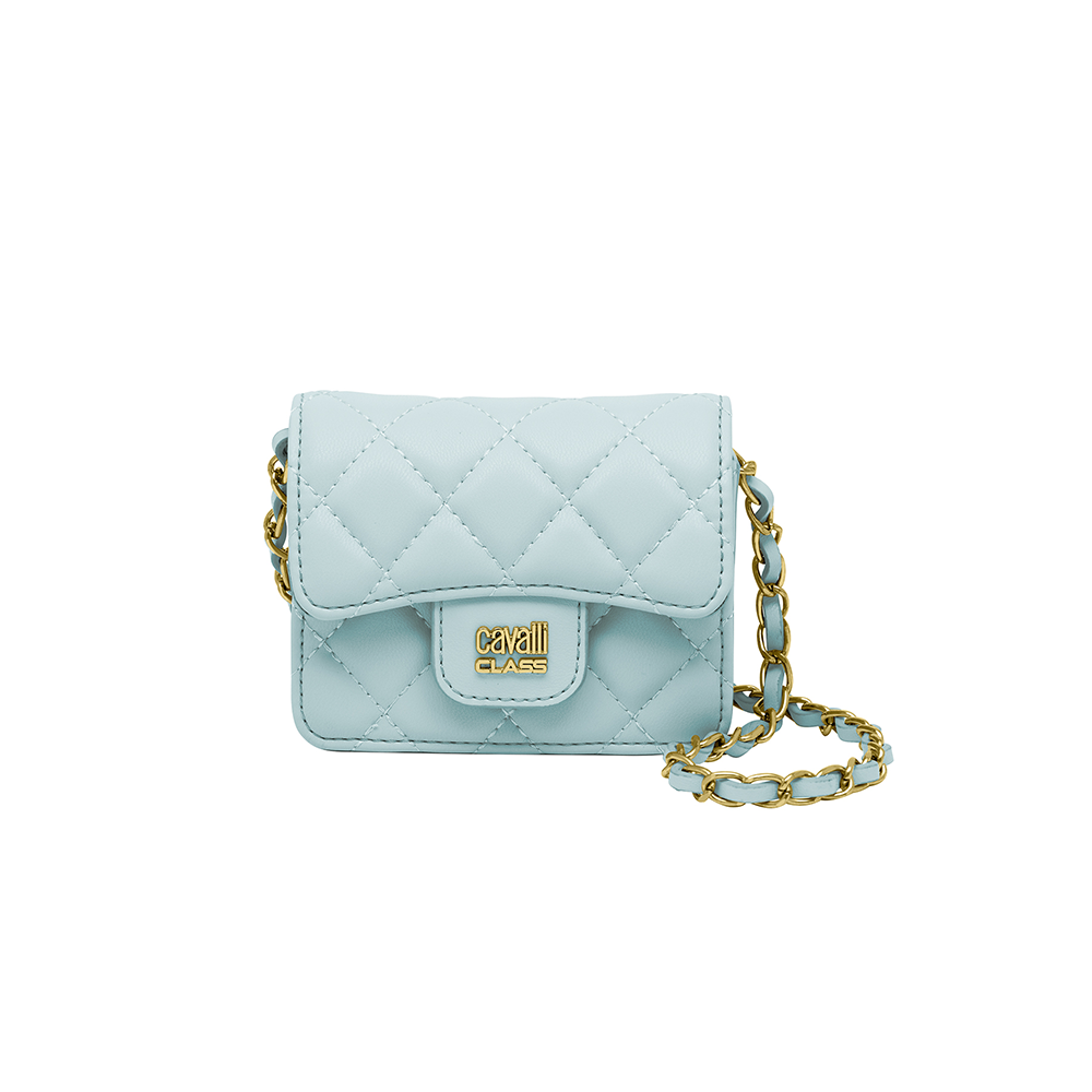 Cavalli Class Como Mini Handbag, Light Blue – Pari Gallery Qatar