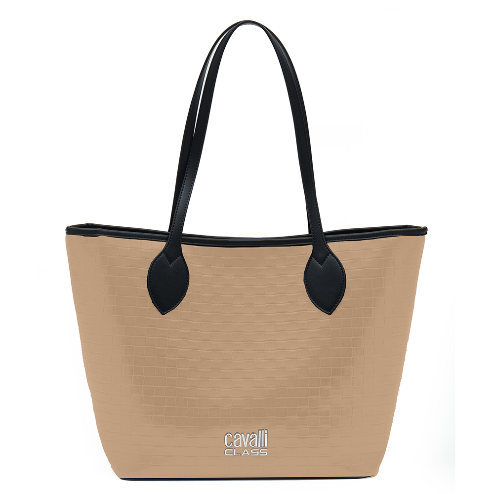 Cavalli Class Ravenna Tote Bag, Beige – Pari Gallery Qatar