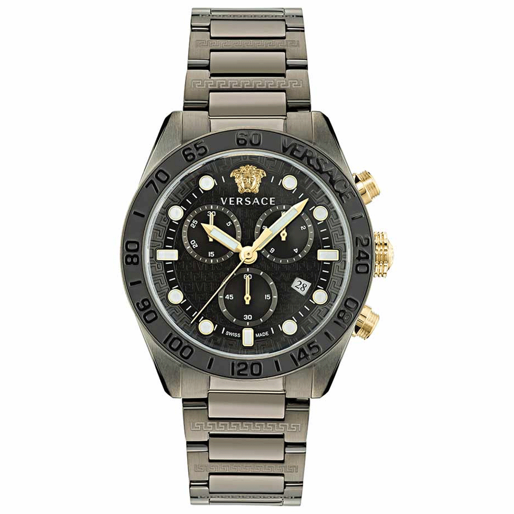 Versace Greca Dome Men's Watch