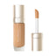 Clarins Skin Illusion All-in-One Concealer in a medium beige shade, with a metallic-toned cap and doe-foot applicator.
