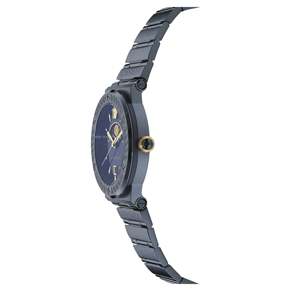 ساعة فيرساتشي جريكا بشعار Moonphase للسيدات ساعة فيرساتشي جريكا بشعار Moonphase للسيدات