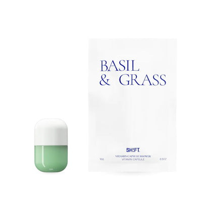 SH!FT Vitamin Capsule Basil &amp; Grass 16g