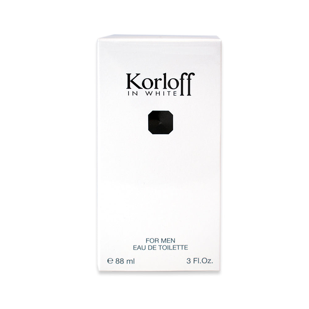 Korloff In White For Men EDT - 88ml Korloff In White For Men EDT - 88ml