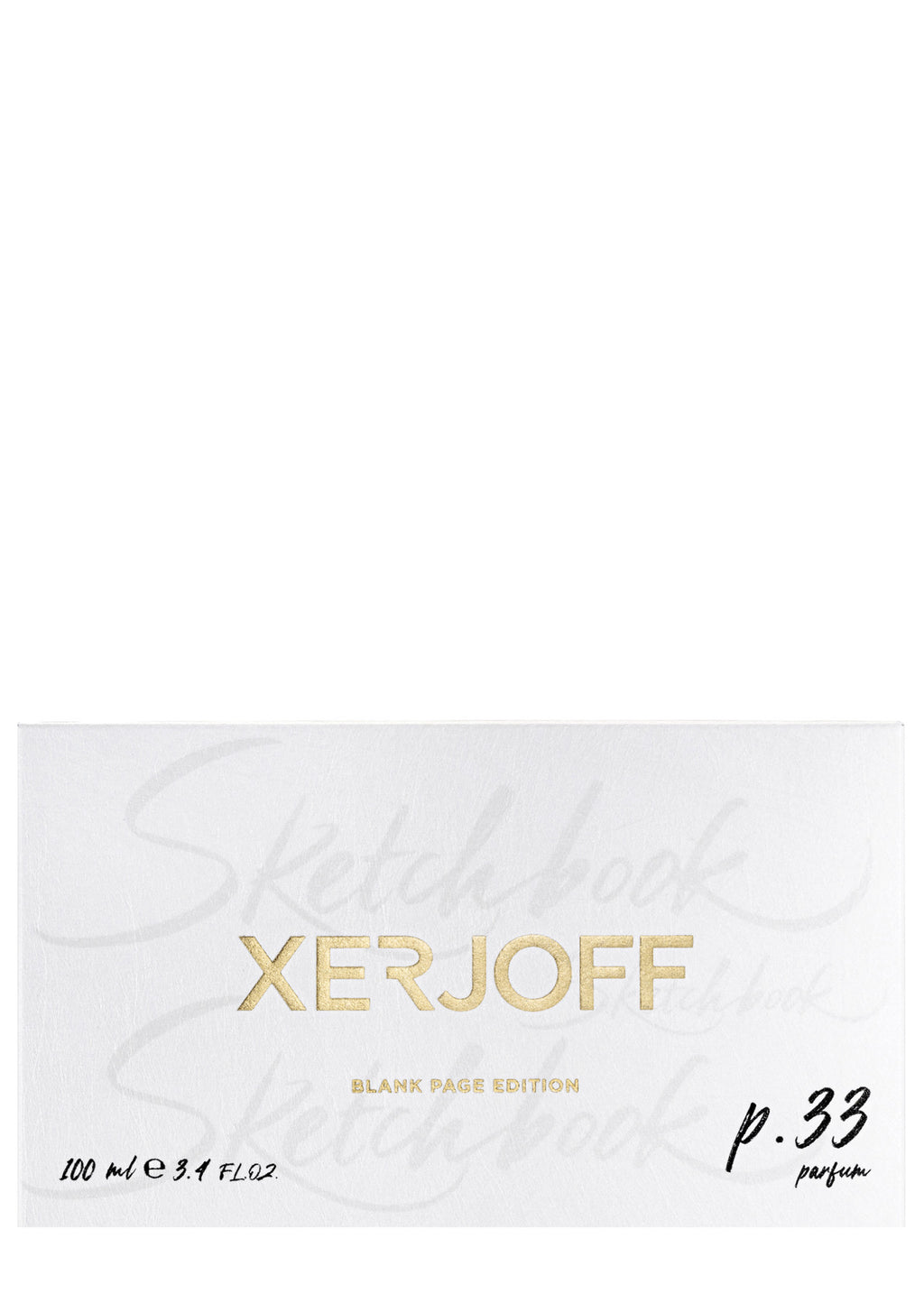 Xerjoff Sketchbook P.33 Blank Page Parfum 100 ml