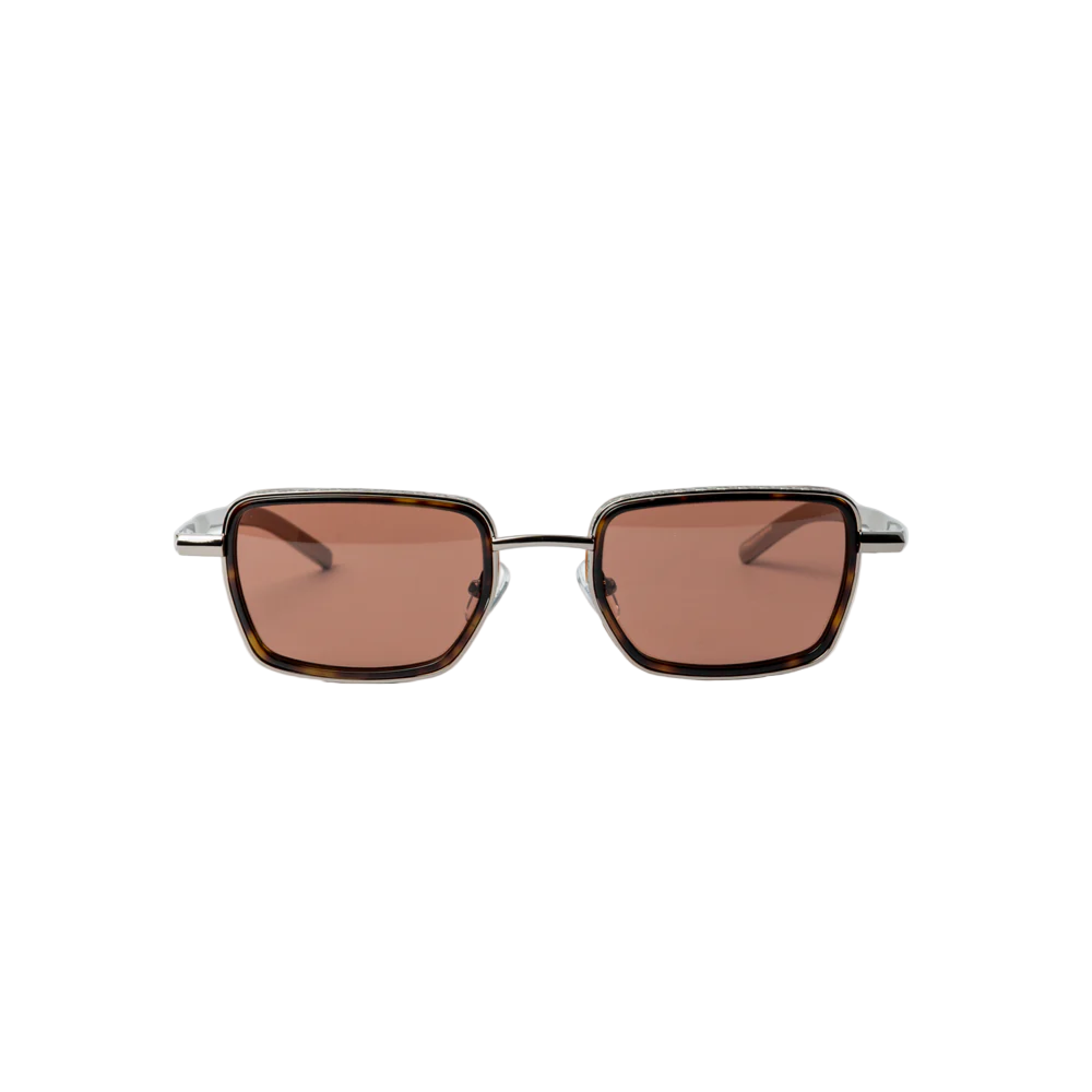VAYO Classic Rectangle Sunglass Brown VAYO Classic Rectangle Sunglass Brown