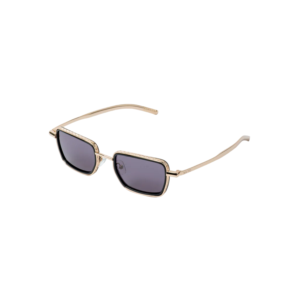 VAYO Ember Polarized Rectangular Sunglass Black VAYO Ember Polarized Rectangular Sunglass Black