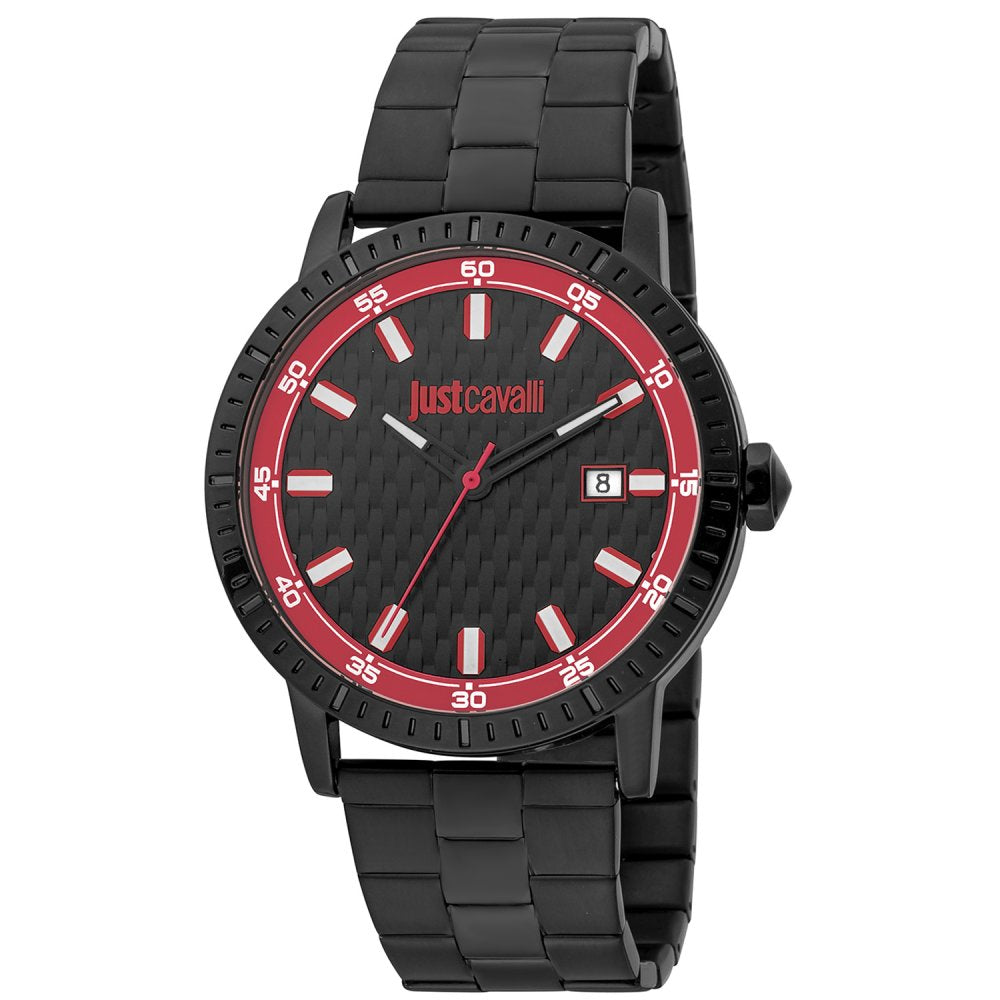 Just Cavalli Men's Black Watch Just Cavalli Men's Black Watch