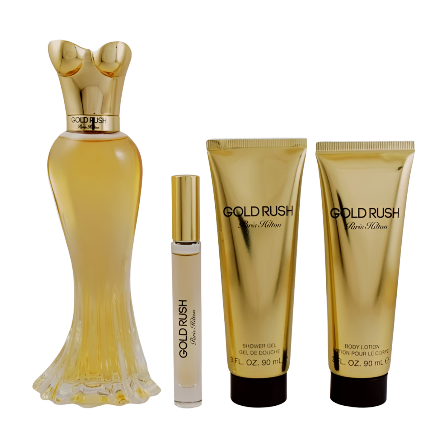 Paris Hilton 4-Piece Gold Rush Set For Women Main image