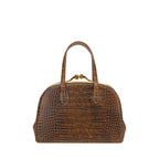 Orlandi Valentino Women's Rhea Embossed Dome Top Handle Hand Bag