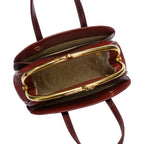 Orlandi Valentino Women's Rhea Embossed Top Handle Hand Bag
