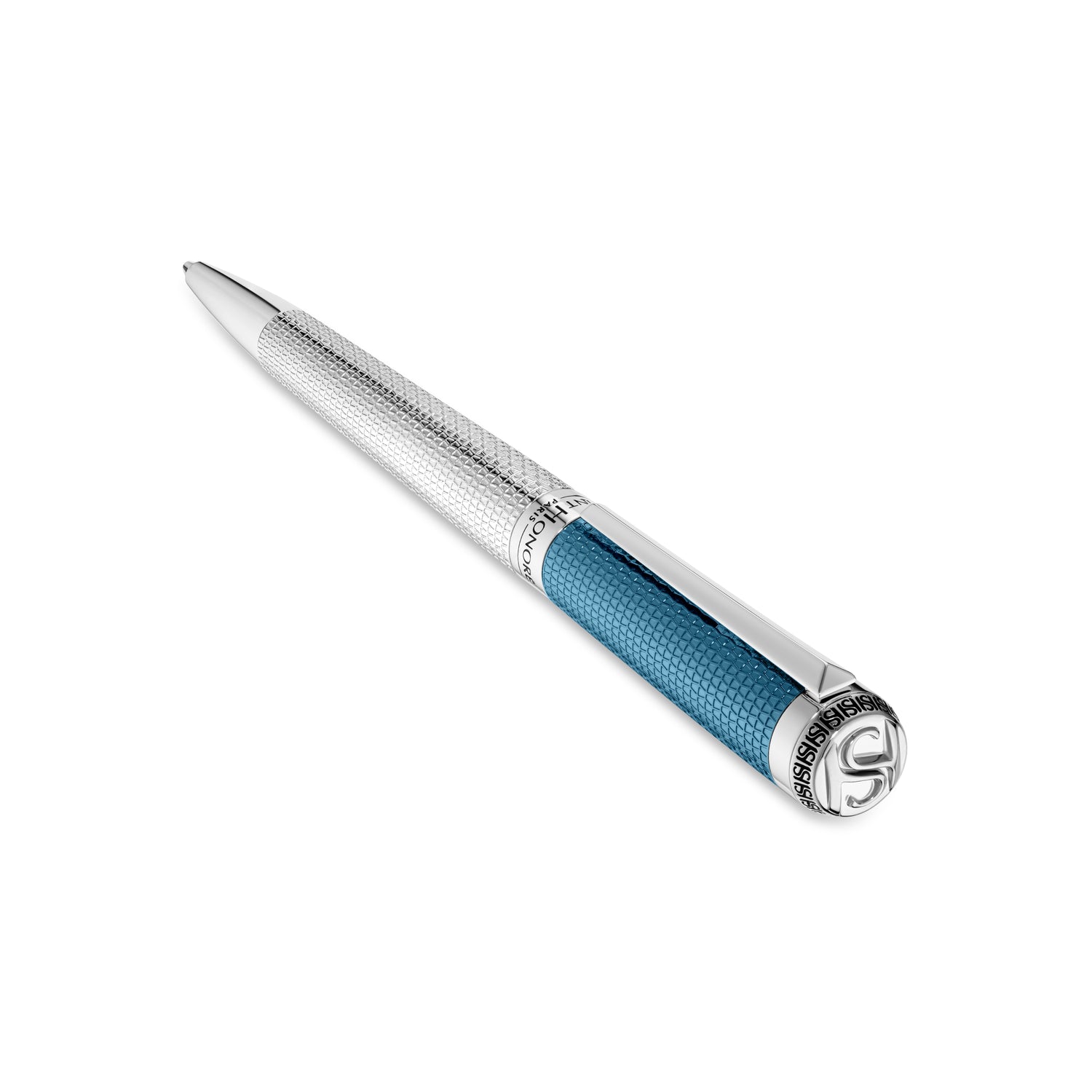Saint Honore - Matignon Blue & Stainless Steel Pen Saint Honore - Matignon Blue & Stainless Steel Pen