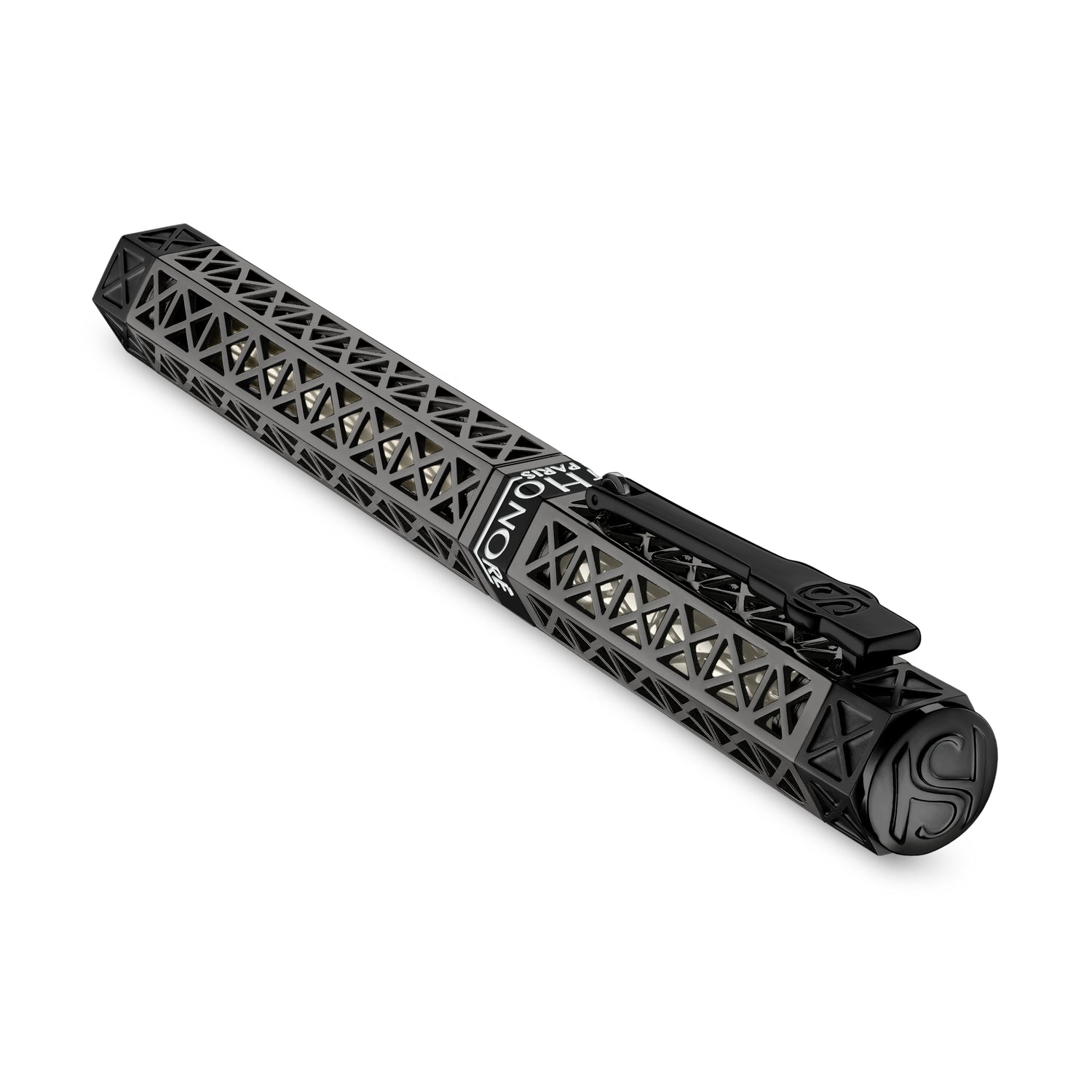 Saint Honore CDM IP Black Lattice Cutout Special Edition Ball Pen