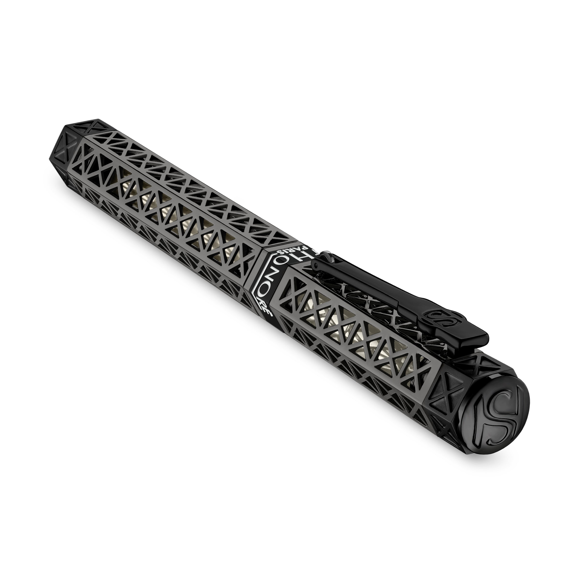 Saint Honore CDM IP Black Lattice Cutout Special Edition Ball Pen