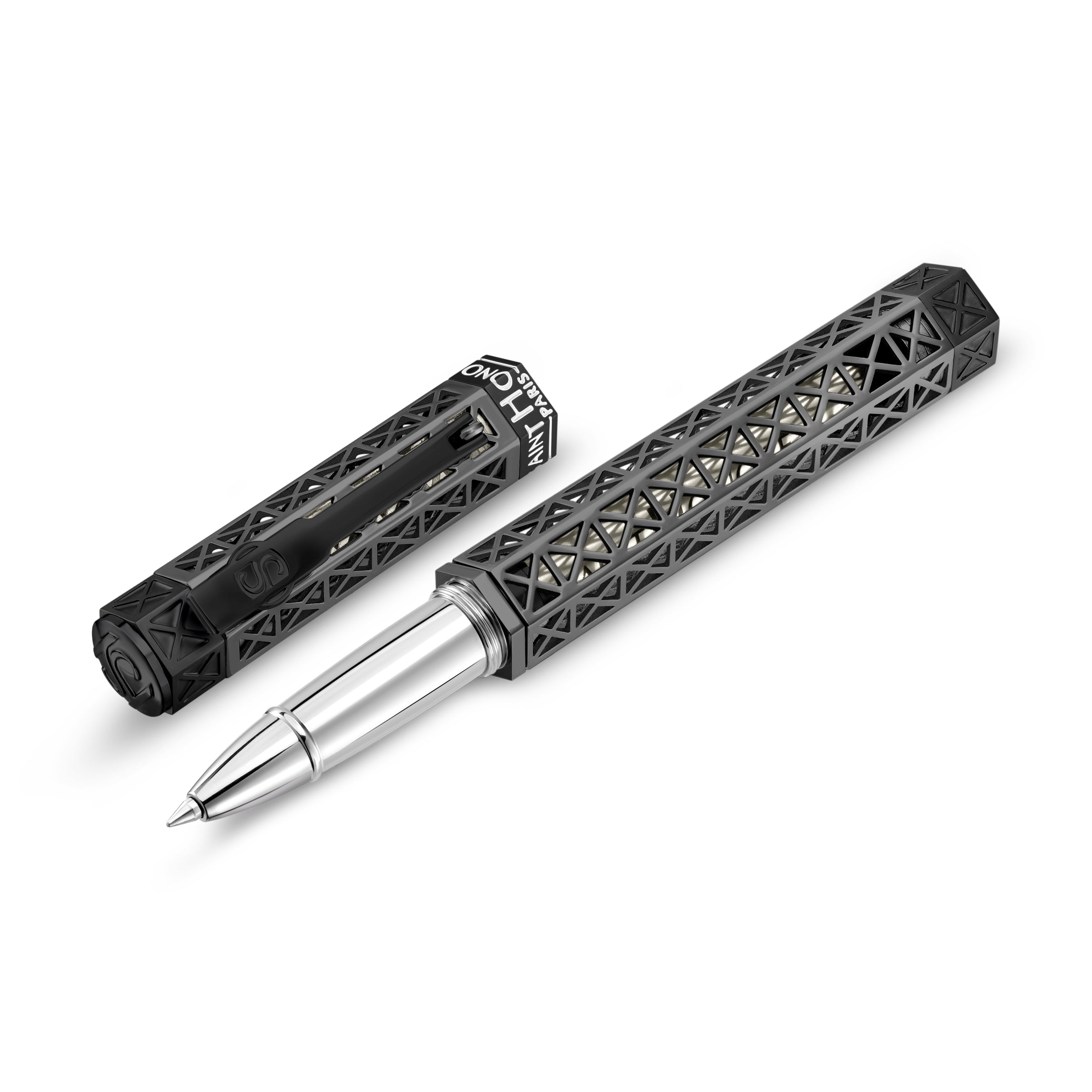 Saint Honore CDM IP Black Lattice Cutout Special Edition Ball Pen