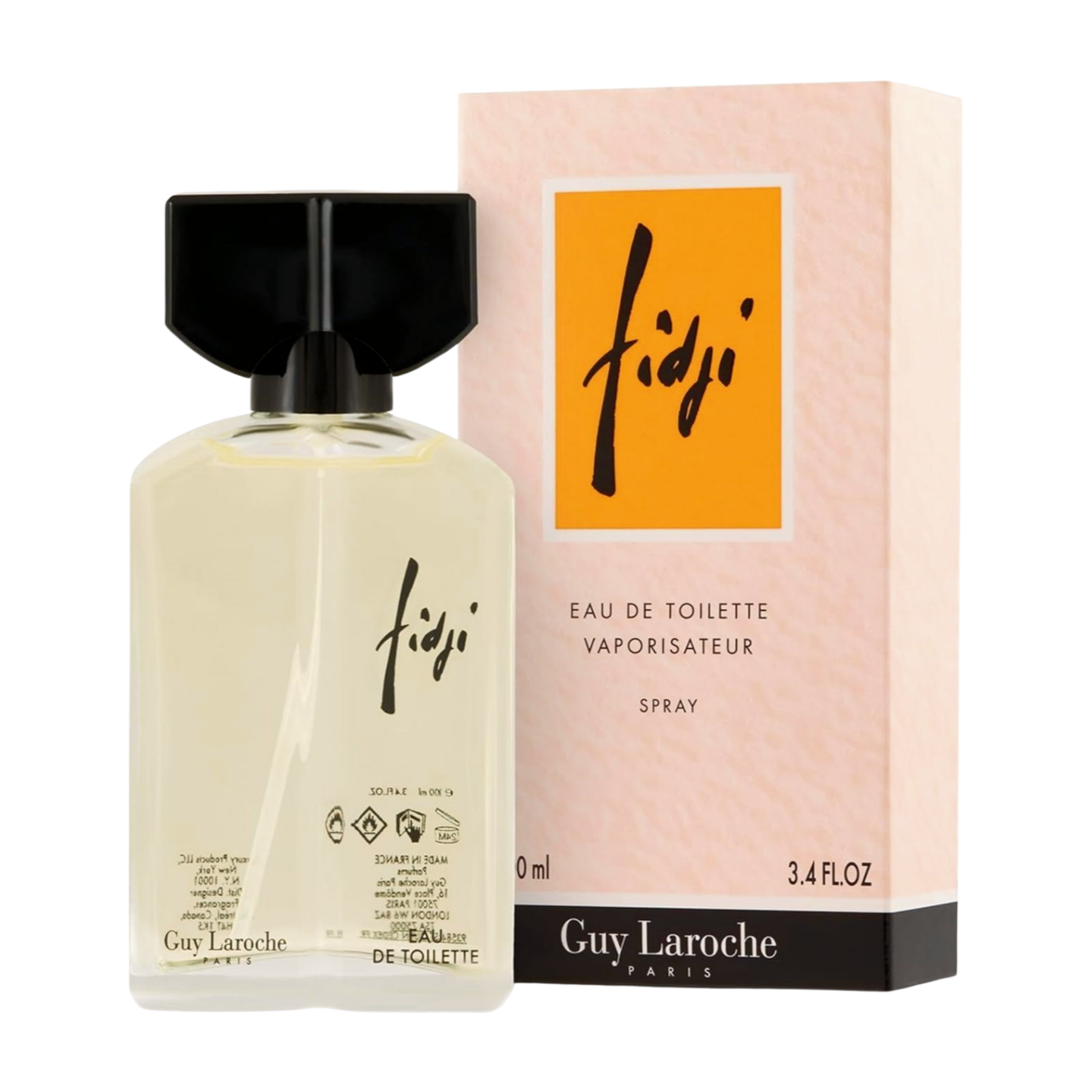Guy Laroche Fidji ، عطر المصمم الأيقوني ، Eau de Toilette للنساء ، 100 مل. Guy Laroche Fidji ، عطر المصمم الأيقوني ، Eau de Toilette للنساء ، 100 مل.