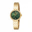 Esprit Maya Ladies Gold Case Green Dial Stainless Steel Bracelet Watch