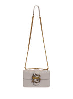 Just Cavalli Women's Leather Chain Shoulder Bag