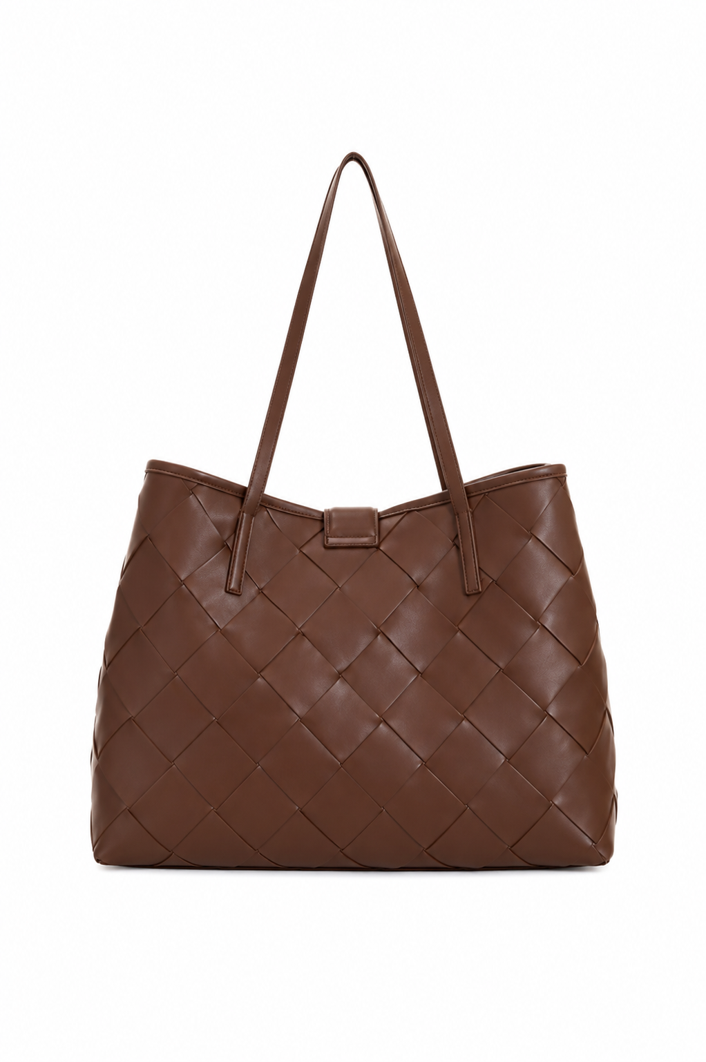 Just Cavalli Women's Woven Leather Tote Bag