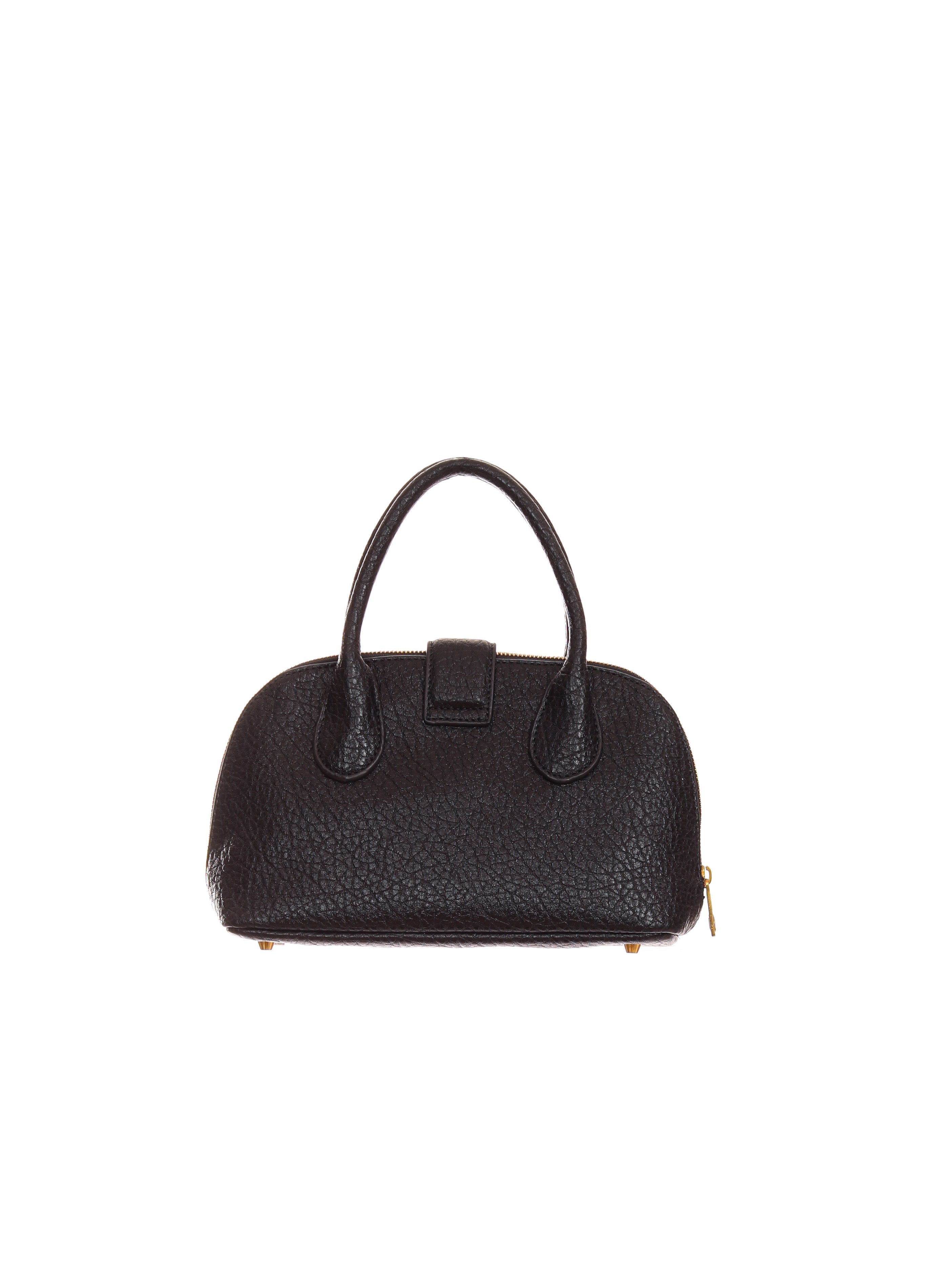 Just Cavalli Women's Pebbled Leather Mini Top Handle Bag