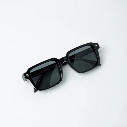 VAYO Square PC Frame Sunglass Black