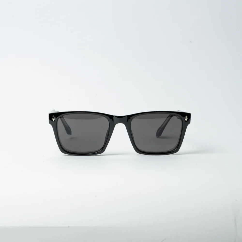 VAYO Square PC Frame Sunglass Black