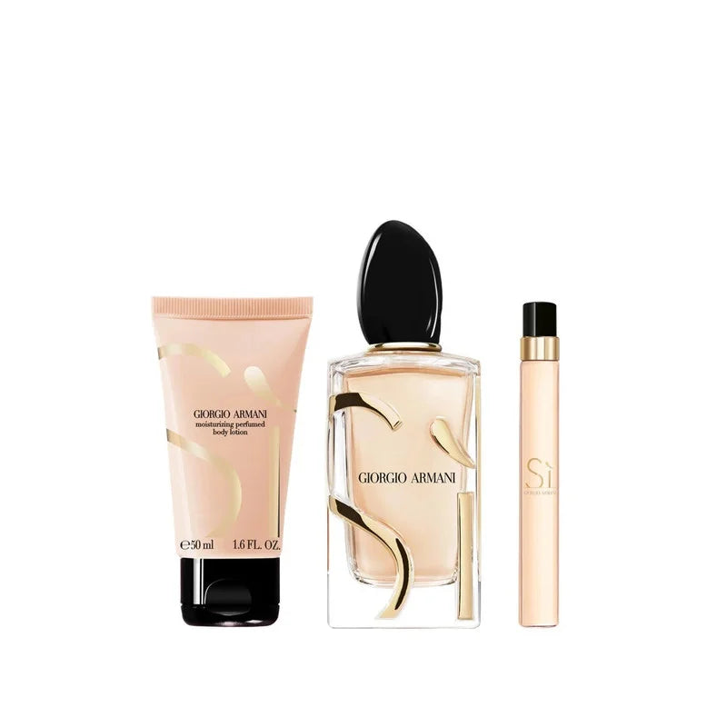 Giorgio Armani Si Eau De Parfum Set 100ml + 10ml + Body Lotion 50ml Secondary image
