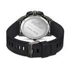 Police Spider Man Men's Watch - All Black - Spider Web Skeleton Dial