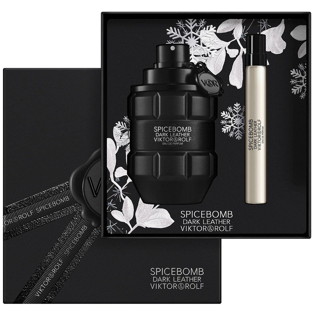 Viktor &amp; Rolf Spicebomb Dark Leather Eau de Parfum Spray 90ml Set 90ml+10ml