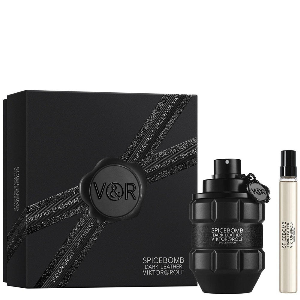 Viktor &amp; Rolf Spicebomb Dark Leather Eau de Parfum Spray 90ml Set 90ml+10ml