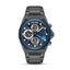 Police Airflow Men's 43MM Blue Chronograph Stainless Steel Strap Watch