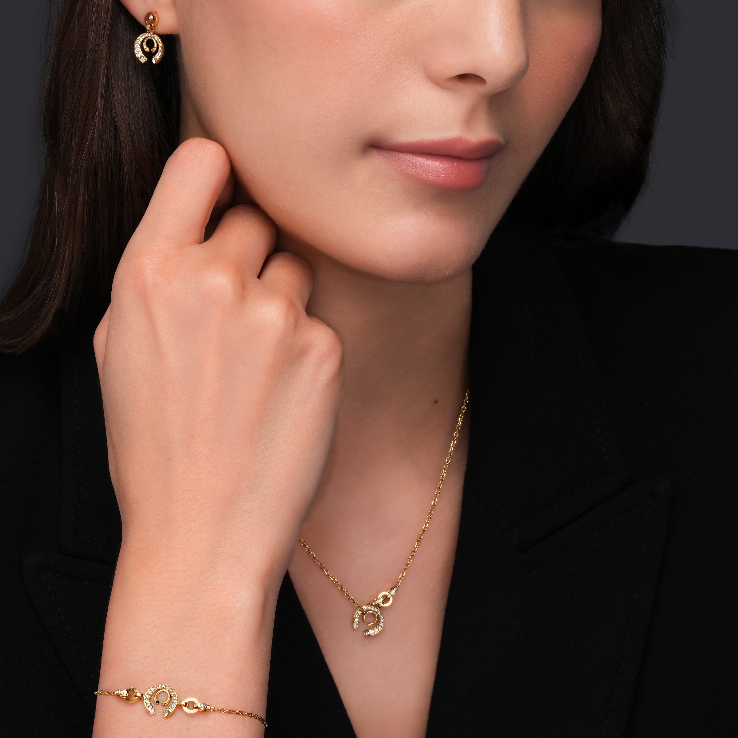 Cerruti Amalia Double C Gold Plated Bracelet