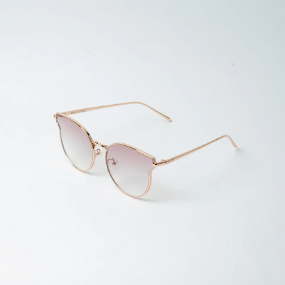VAYO Aura Rose Gold Cat Eye Sunglass for Women Pink