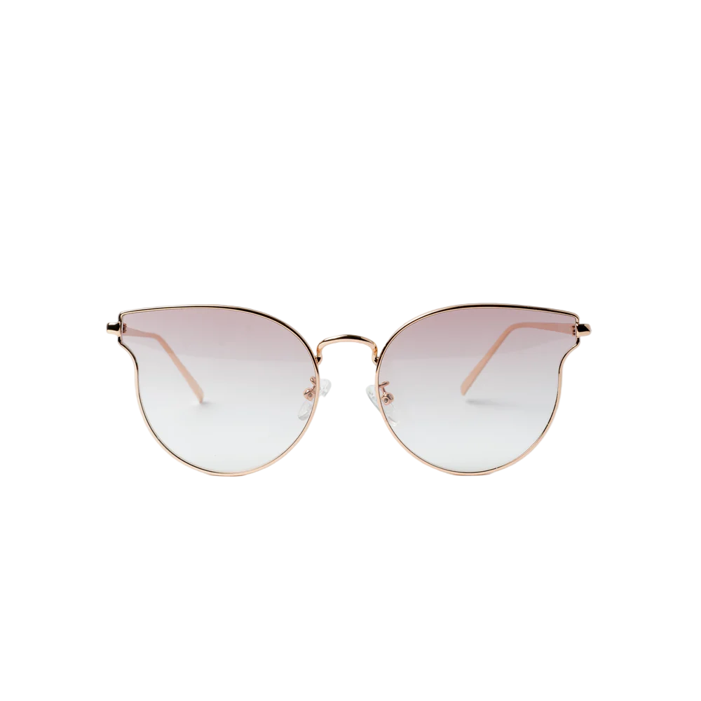 VAYO Aura Rose Gold Cat Eye Sunglass for Women Pink VAYO Aura Rose Gold Cat Eye Sunglass for Women Pink