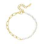 Police Ayara Pearl Beads & Links Bracelet