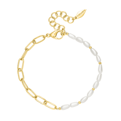 Police Ayara Pearl Beads &amp; Links Bracelet