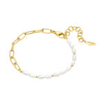 Police Ayara Pearl Beads & Links Bracelet