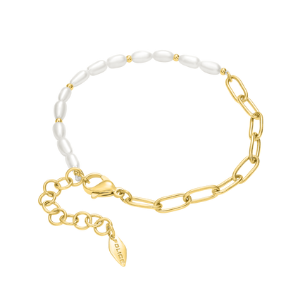 Police Ayara Pearl Beads &amp; Links Bracelet