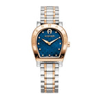 Aigner Daiana ladies blue dial silver and rose gold stainless steel watch at Paris Gallery Qatar