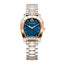 Aigner Daiana ladies blue dial silver and rose gold stainless steel watch at Paris Gallery Qatar