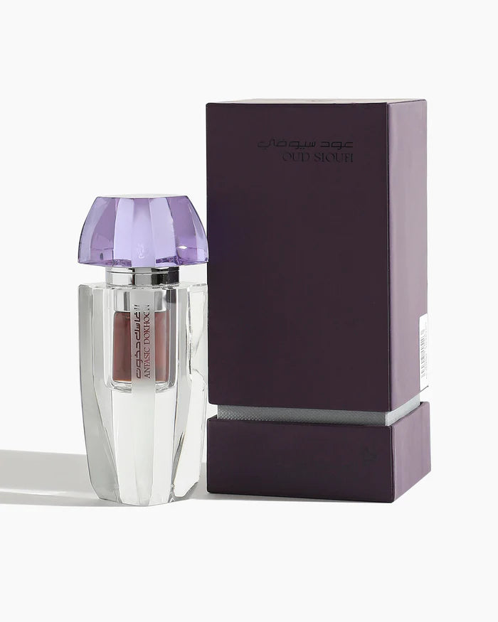 Anfasic Dokhoon Oud Sioufi Lux Oil 3ml concentrated perfume oil bottle